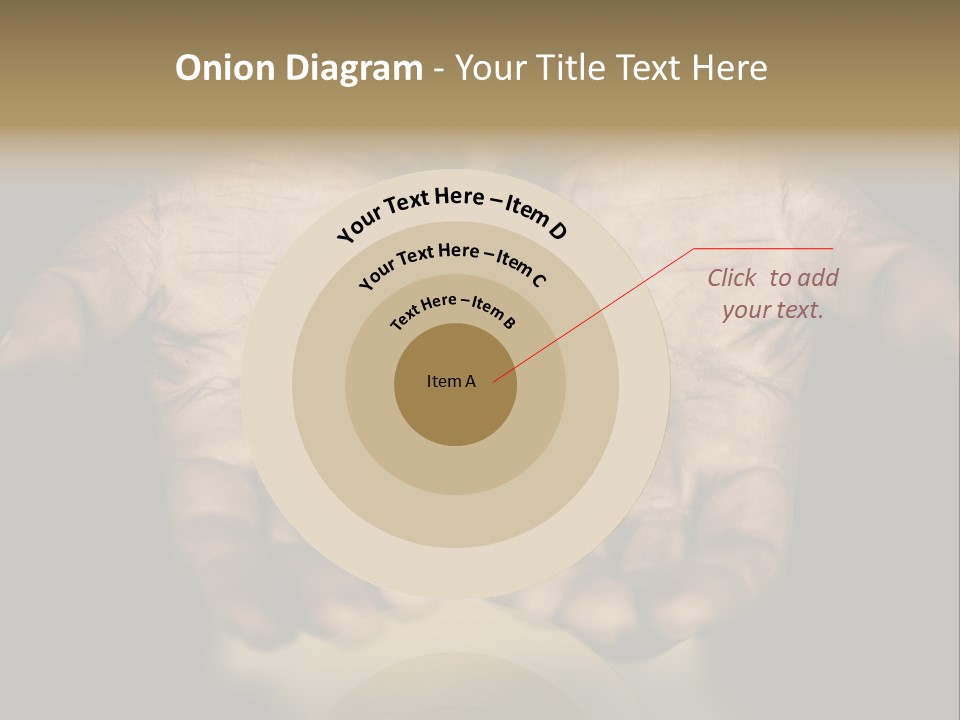 Human Mercy Finger PowerPoint Template