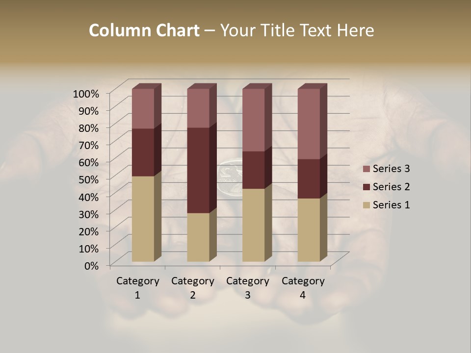 Human Mercy Finger PowerPoint Template