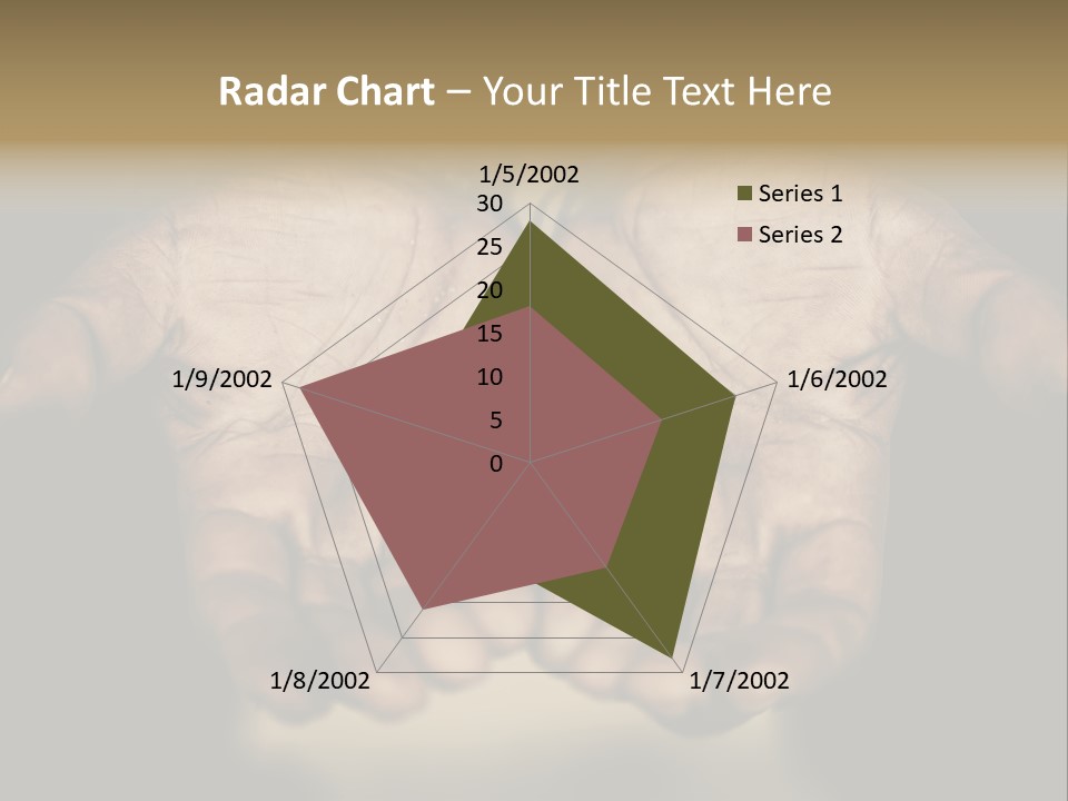 Human Mercy Finger PowerPoint Template