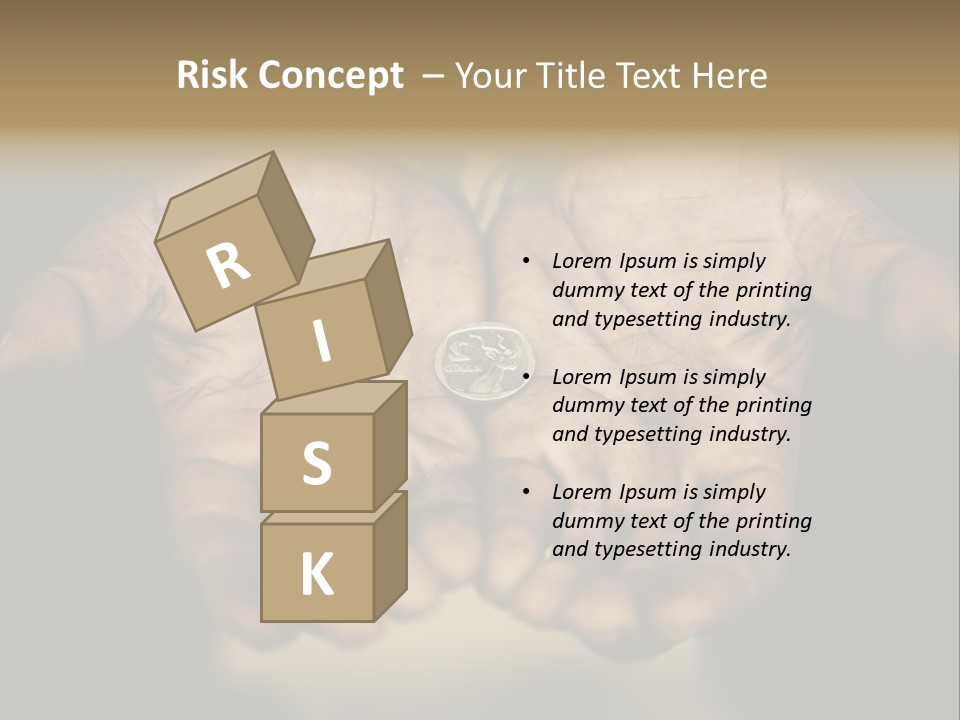 Human Mercy Finger PowerPoint Template