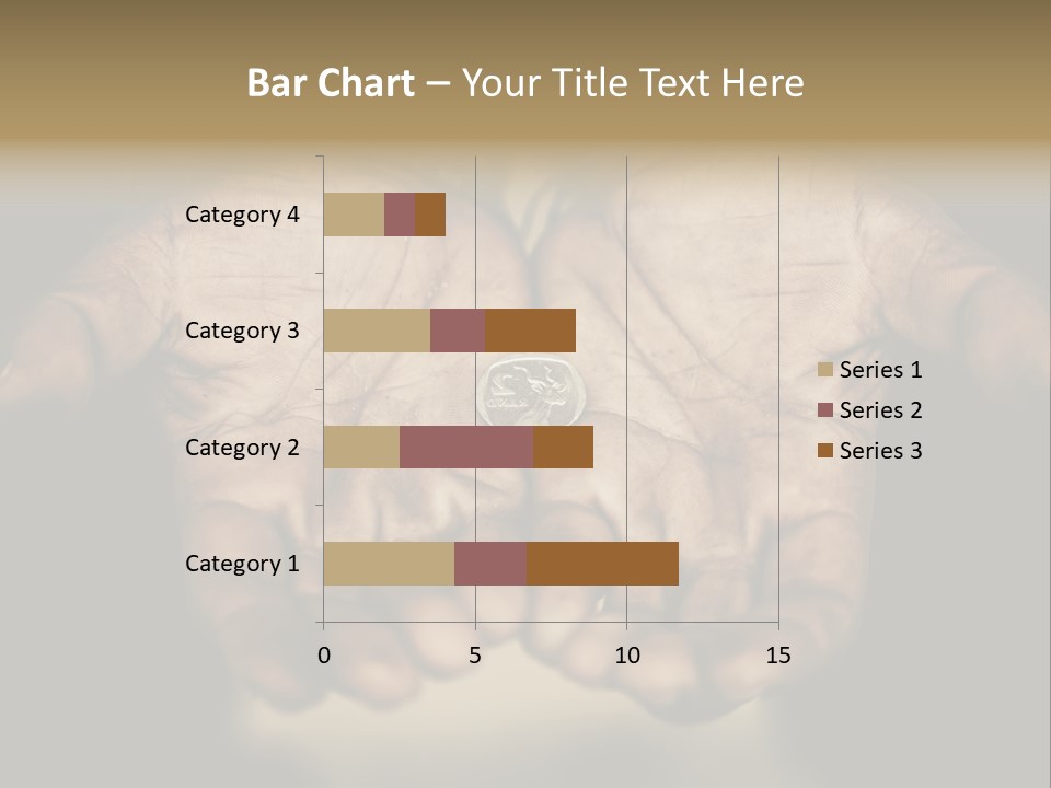 Human Mercy Finger PowerPoint Template