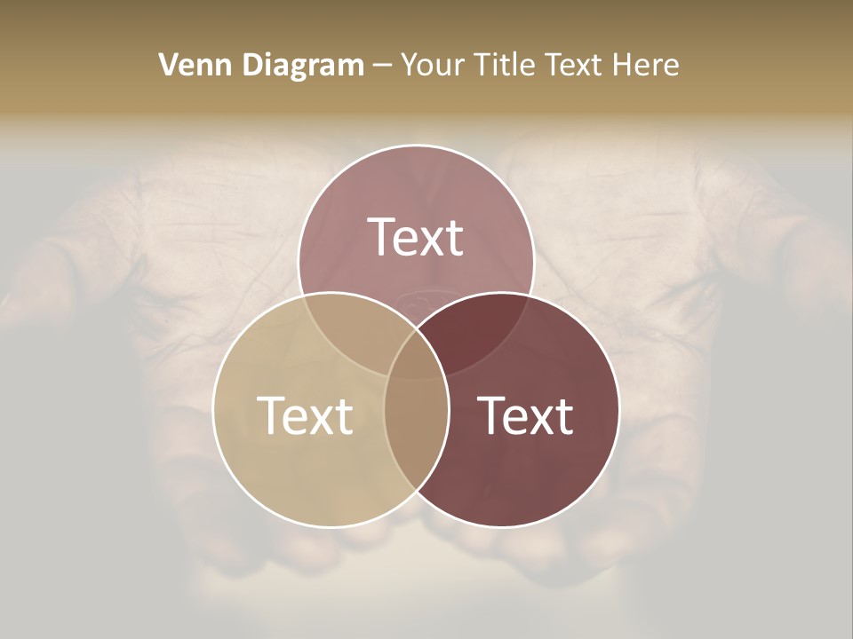 Human Mercy Finger PowerPoint Template