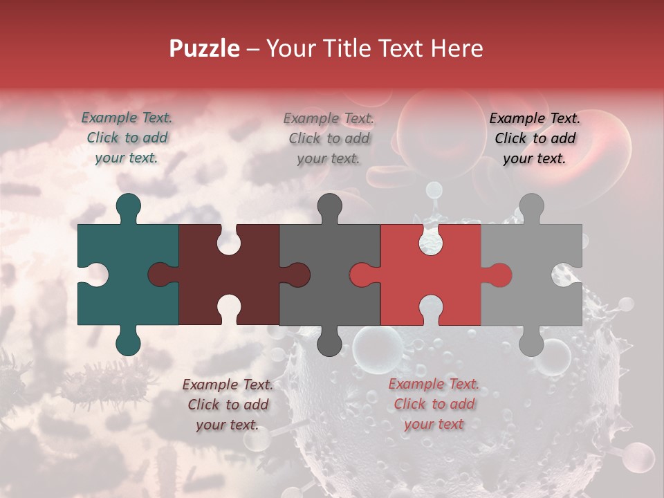 Life Virus Attack PowerPoint Template