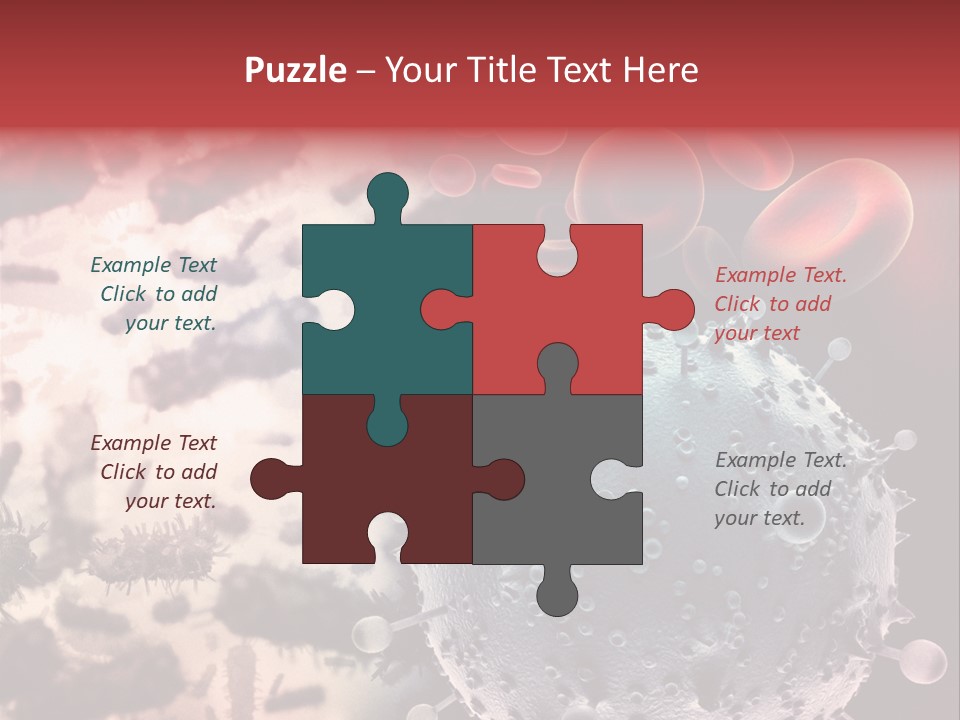 Life Virus Attack PowerPoint Template