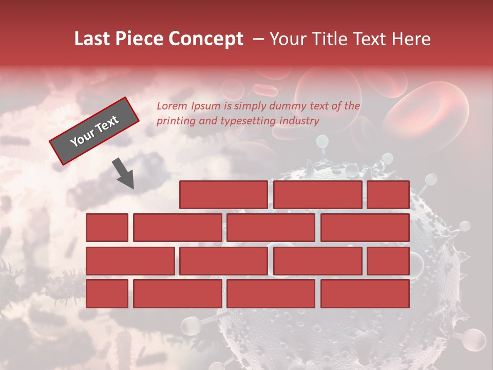 Life Virus Attack PowerPoint Template