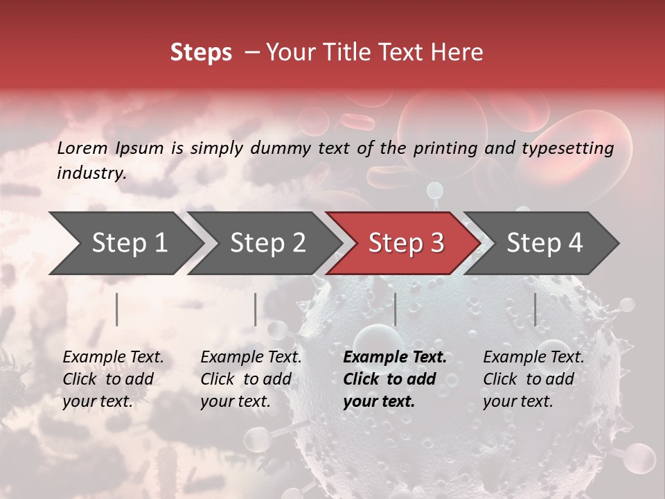 Life Virus Attack PowerPoint Template