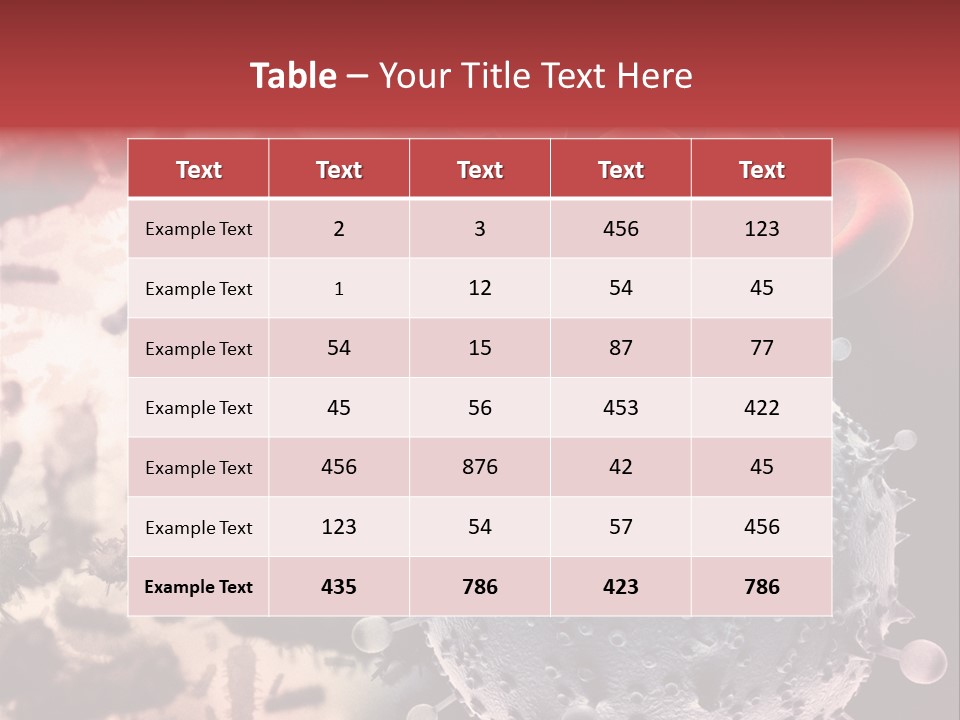 Life Virus Attack PowerPoint Template