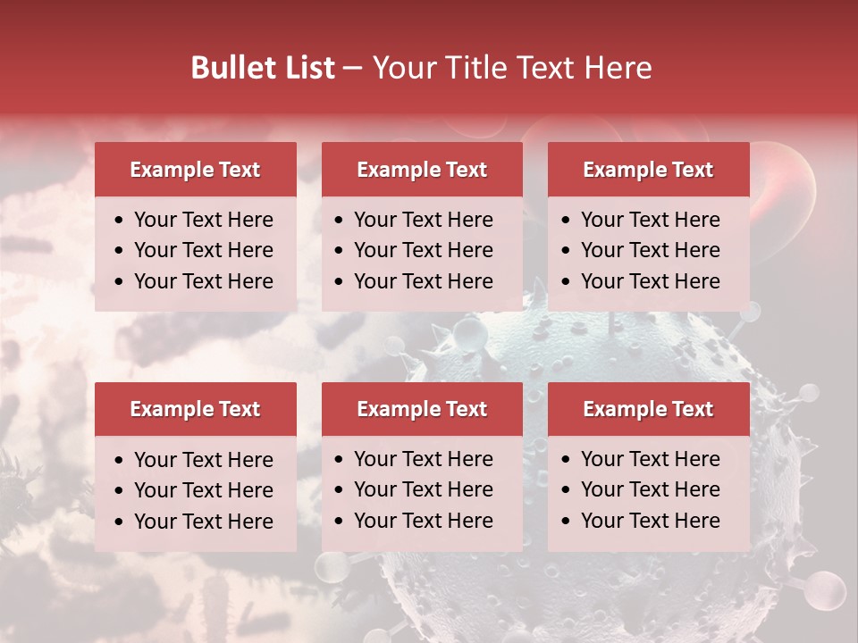 Life Virus Attack PowerPoint Template
