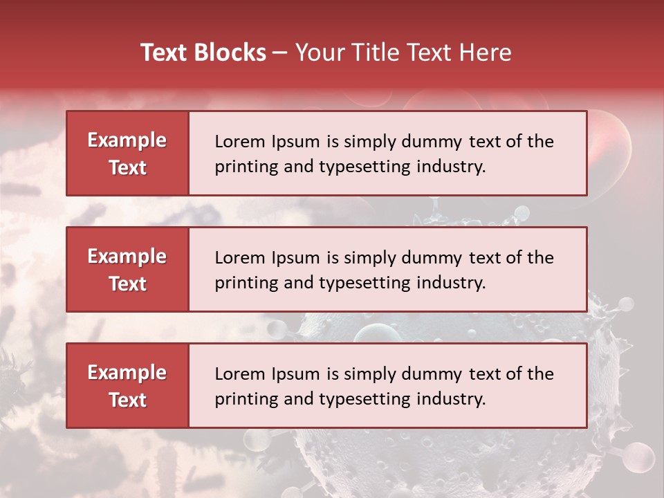 Life Virus Attack PowerPoint Template