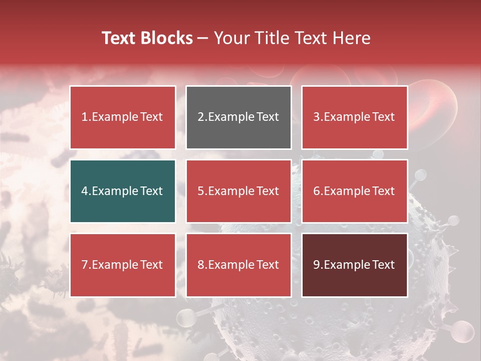 Life Virus Attack PowerPoint Template