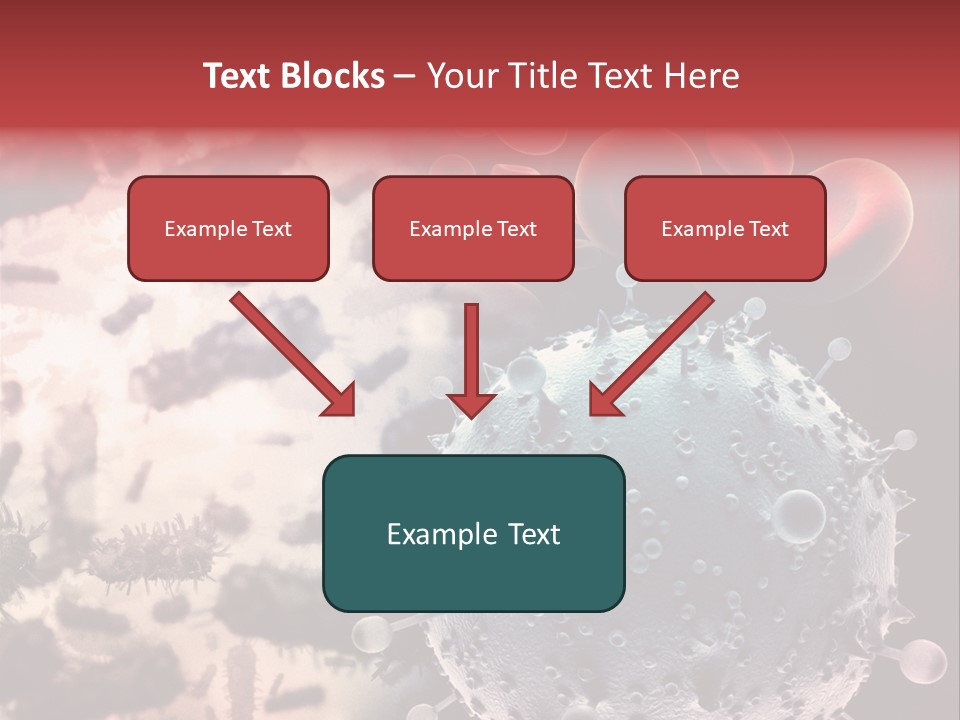 Life Virus Attack PowerPoint Template