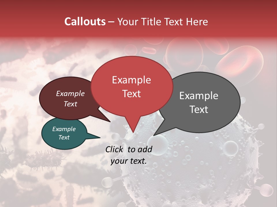 Life Virus Attack PowerPoint Template