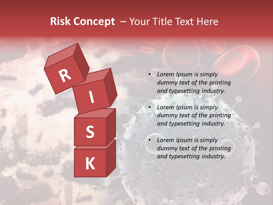 Life Virus Attack PowerPoint Template