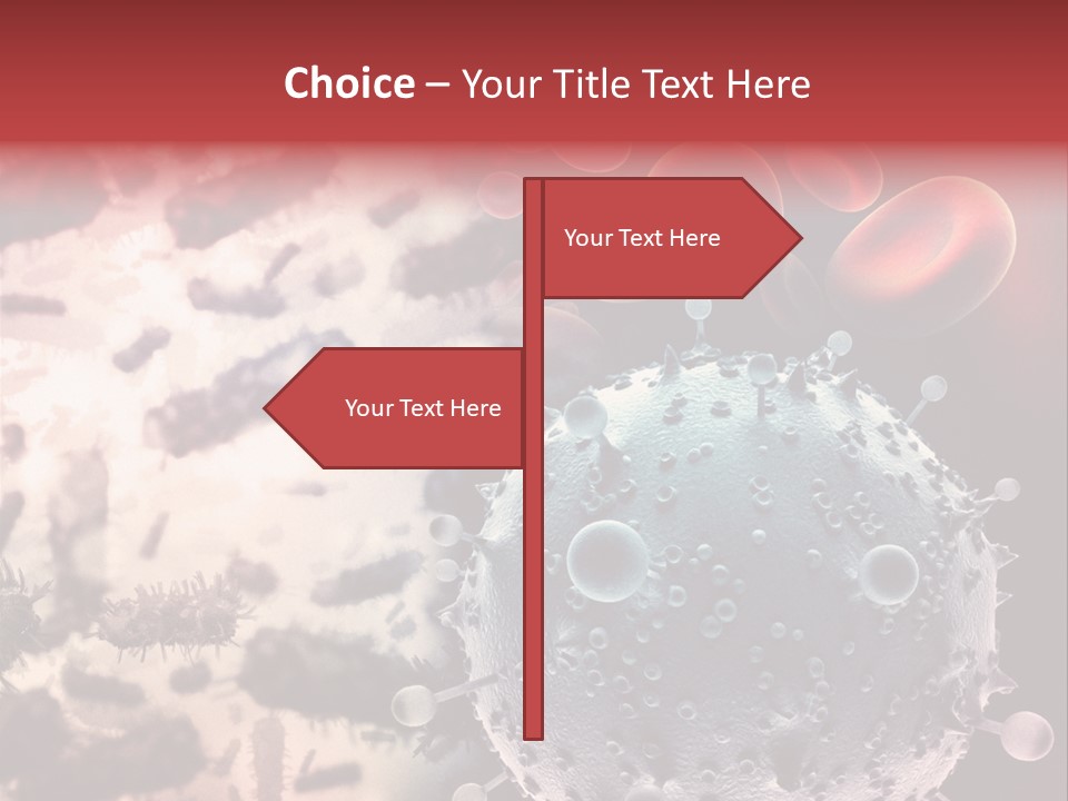 Life Virus Attack PowerPoint Template