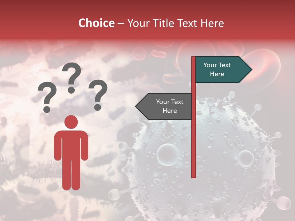 Life Virus Attack PowerPoint Template