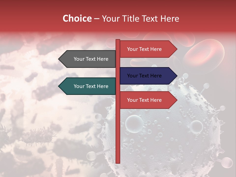 Life Virus Attack PowerPoint Template