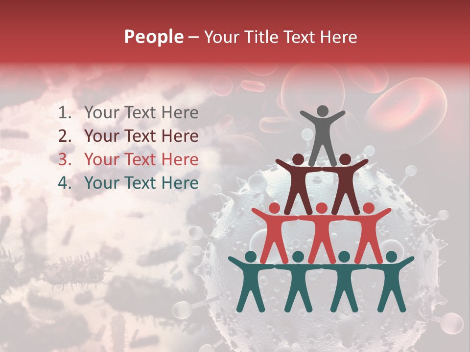 Life Virus Attack PowerPoint Template