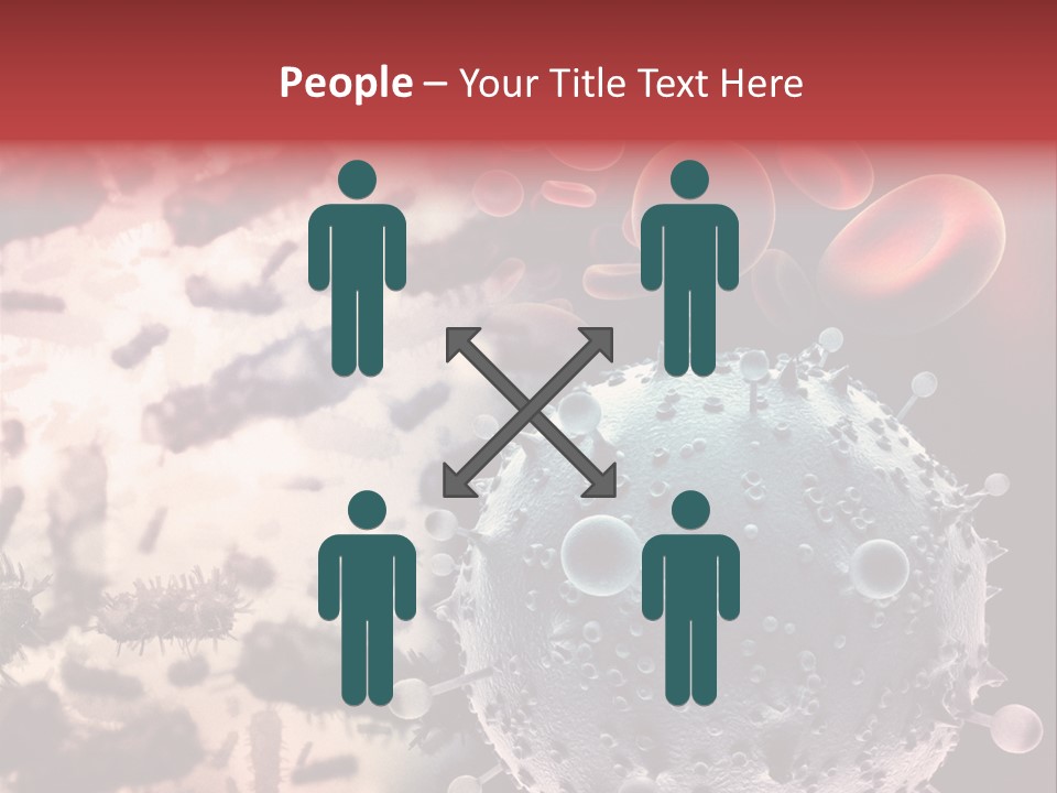 Life Virus Attack PowerPoint Template
