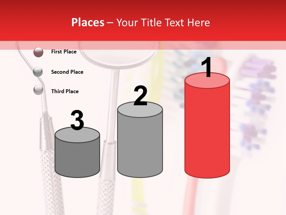 Round Care Equipment PowerPoint Template