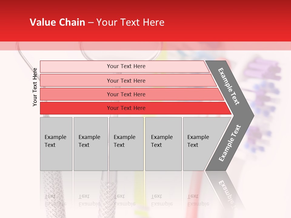Round Care Equipment PowerPoint Template