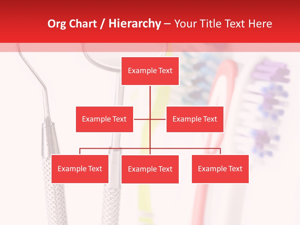 Round Care Equipment PowerPoint Template