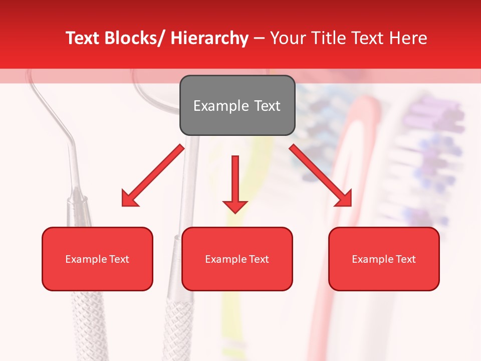 Round Care Equipment PowerPoint Template