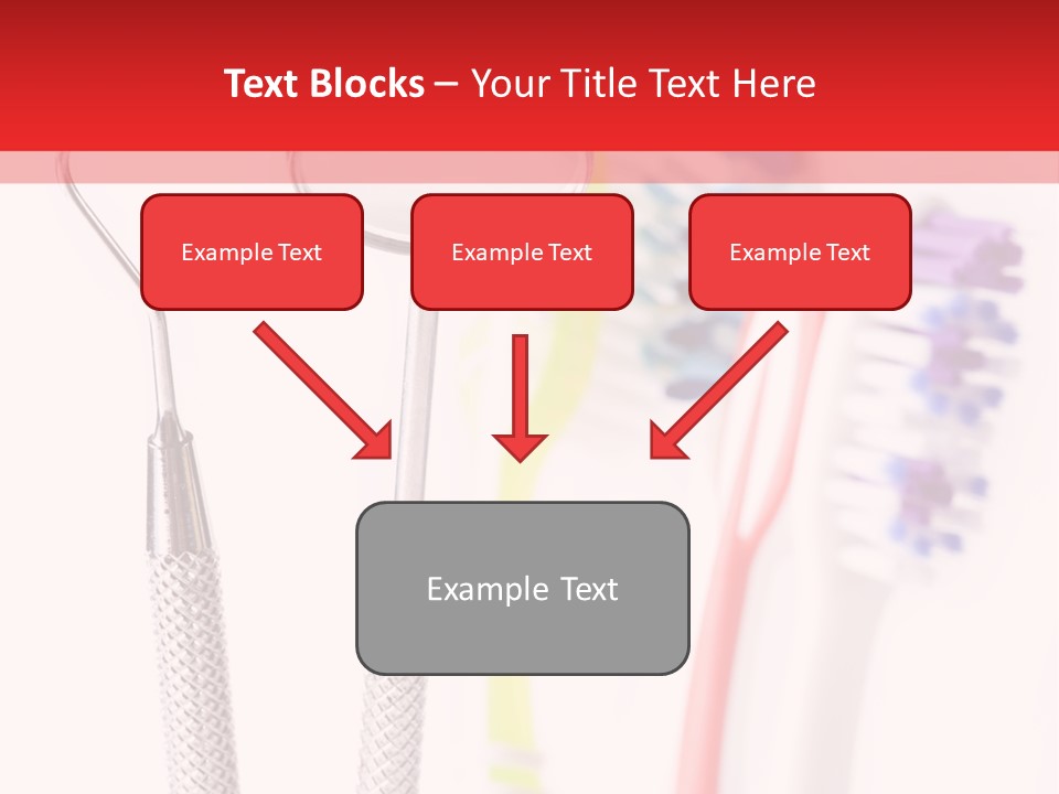 Round Care Equipment PowerPoint Template