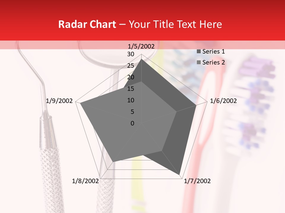 Round Care Equipment PowerPoint Template