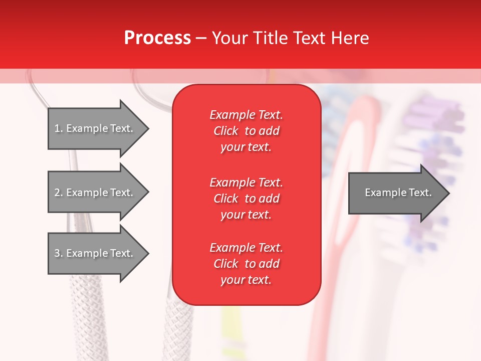 Round Care Equipment PowerPoint Template