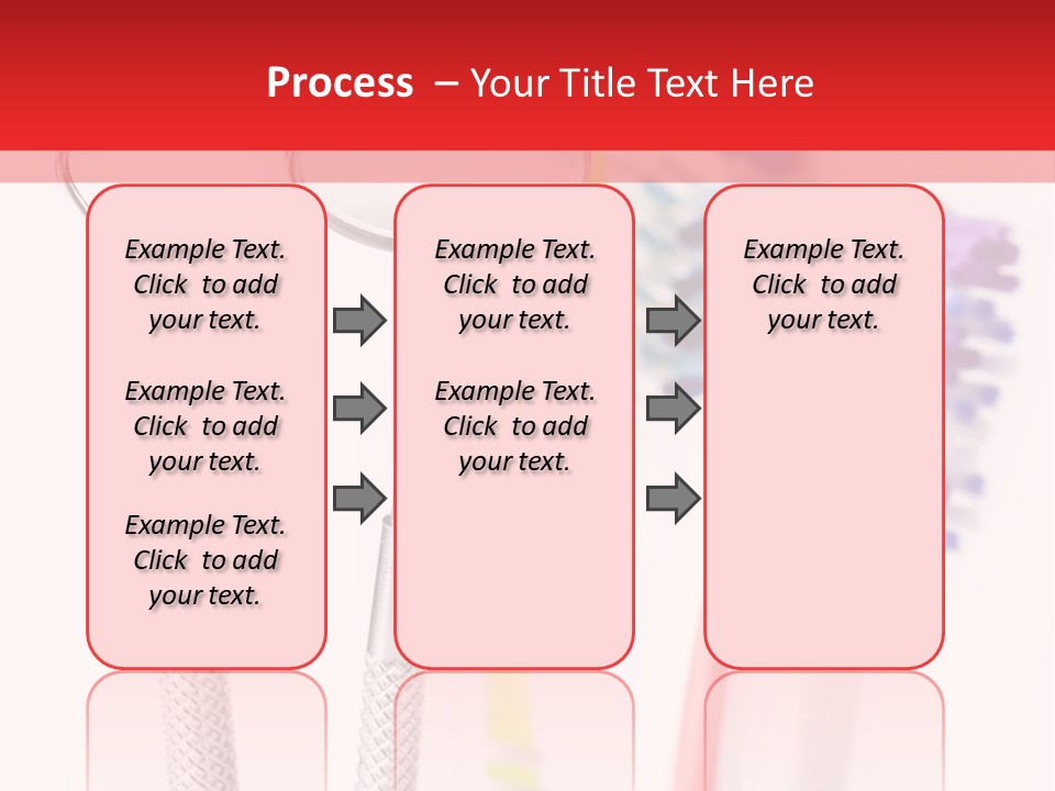 Round Care Equipment PowerPoint Template