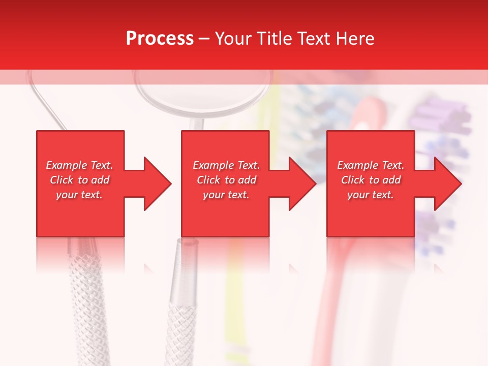 Round Care Equipment PowerPoint Template