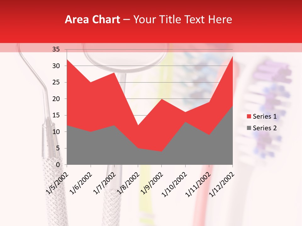 Round Care Equipment PowerPoint Template