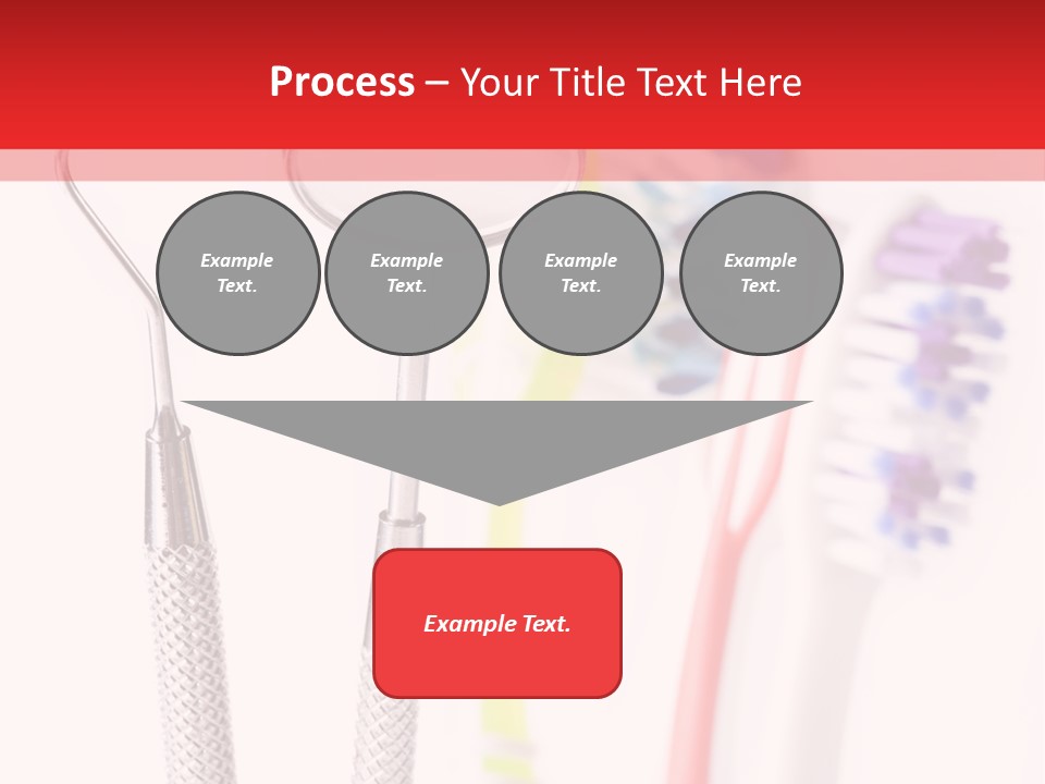 Round Care Equipment PowerPoint Template