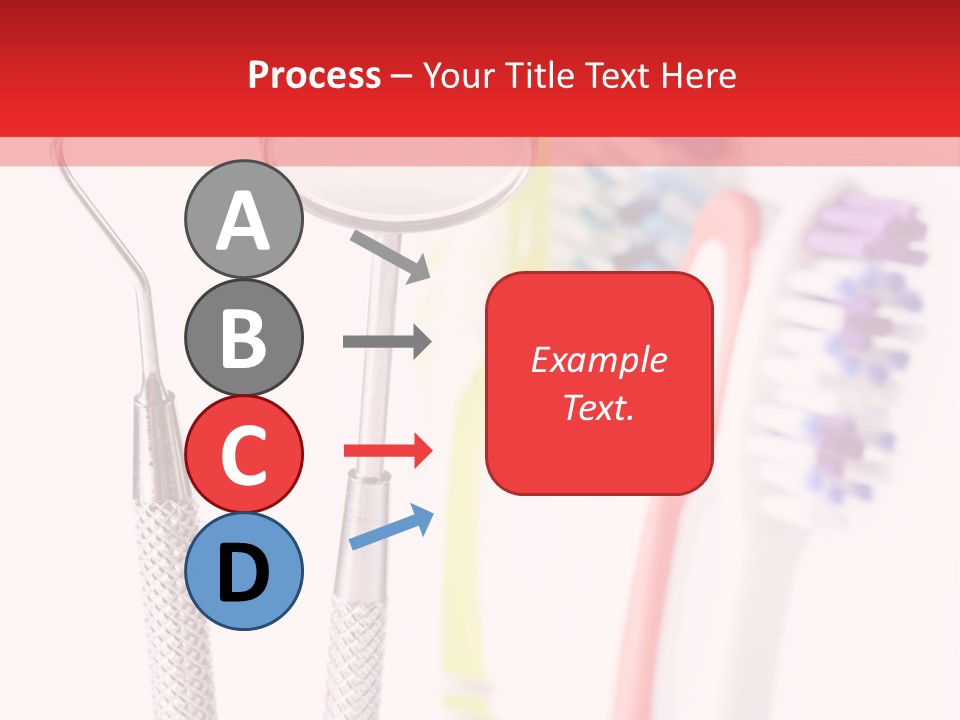 Round Care Equipment PowerPoint Template