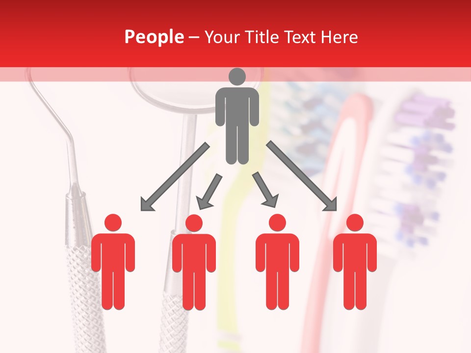 Round Care Equipment PowerPoint Template