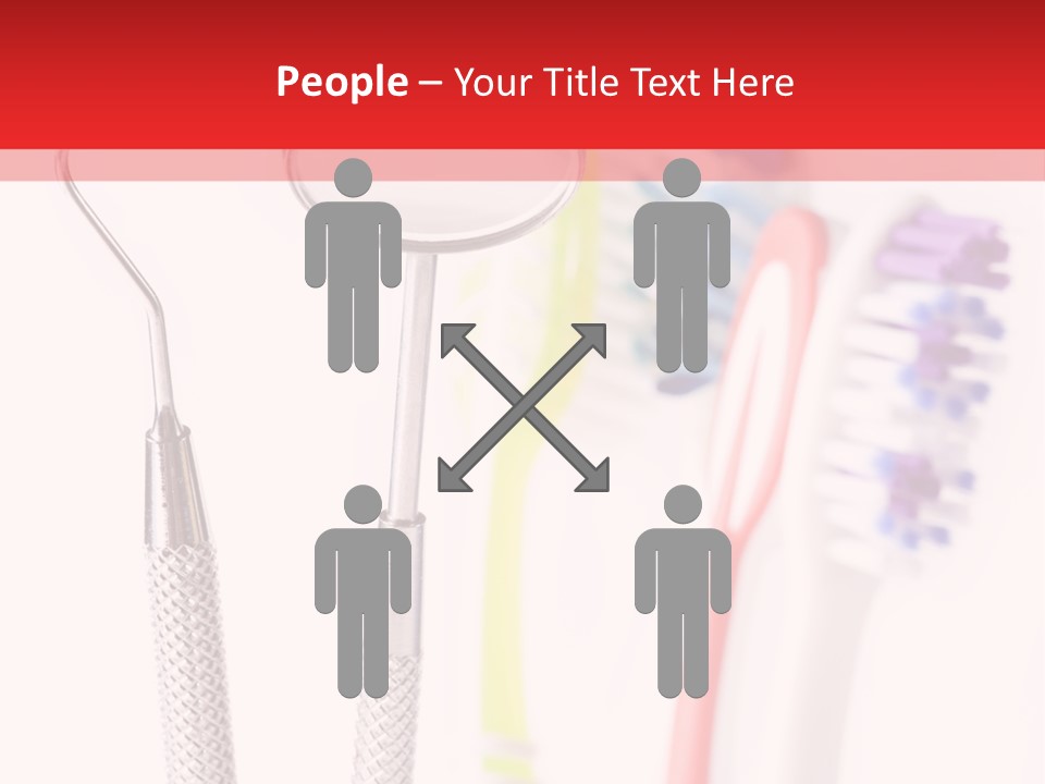 Round Care Equipment PowerPoint Template