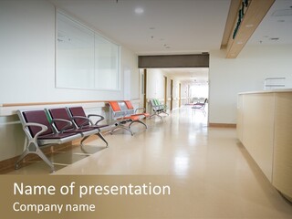 Empty Area Nurse Station PowerPoint Template