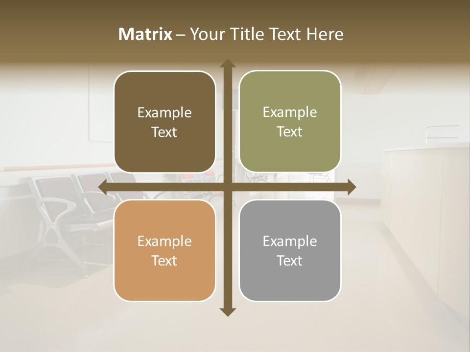 Empty Area Nurse Station PowerPoint Template
