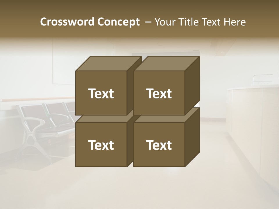 Empty Area Nurse Station PowerPoint Template