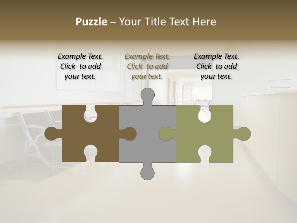 Empty Area Nurse Station PowerPoint Template