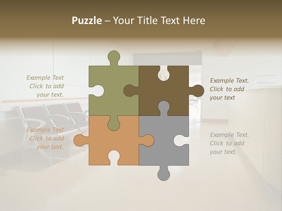 Empty Area Nurse Station PowerPoint Template