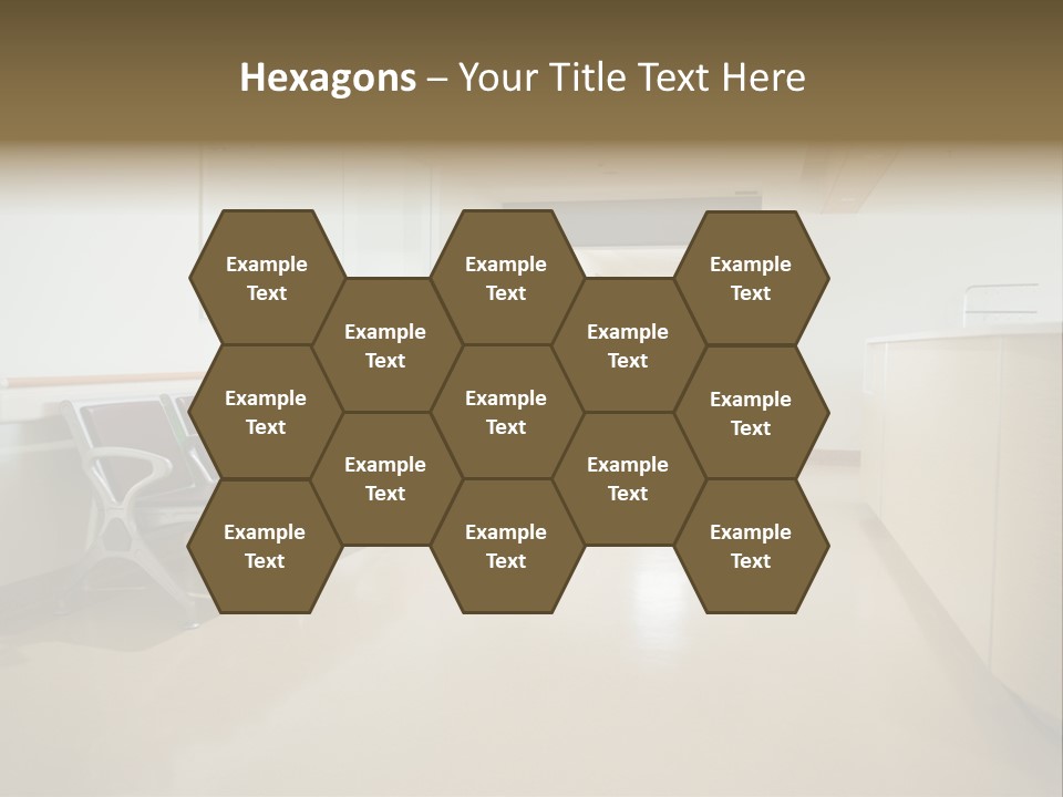 Empty Area Nurse Station PowerPoint Template