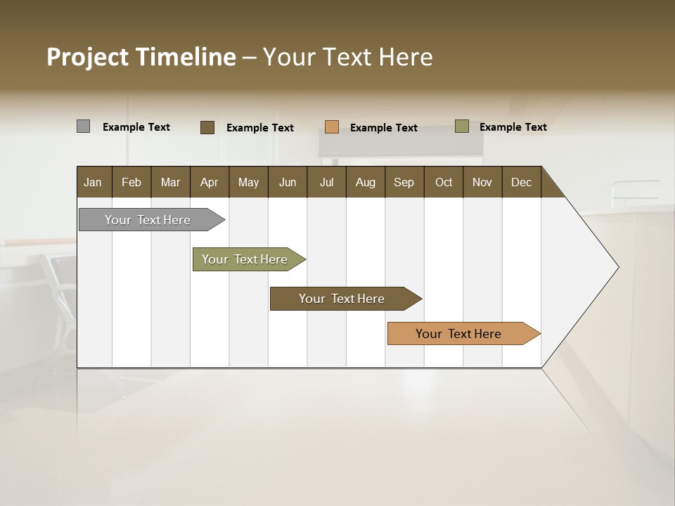 Empty Area Nurse Station PowerPoint Template