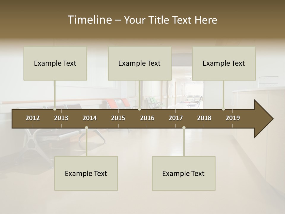 Empty Area Nurse Station PowerPoint Template