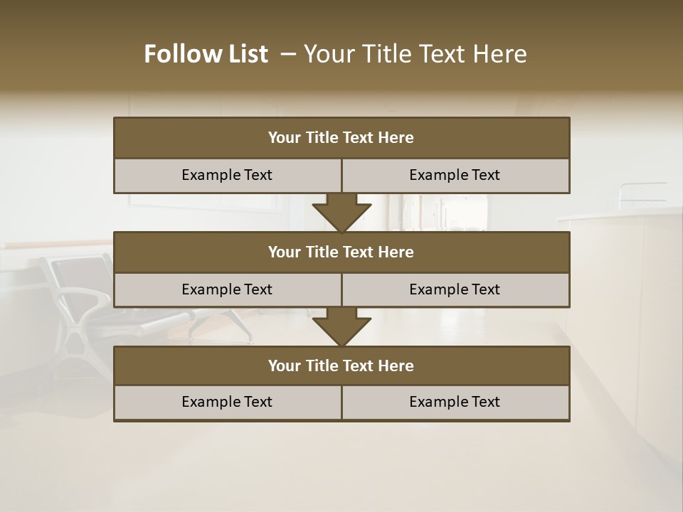 Empty Area Nurse Station PowerPoint Template