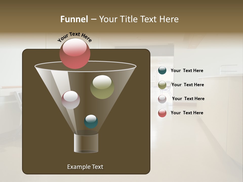 Empty Area Nurse Station PowerPoint Template
