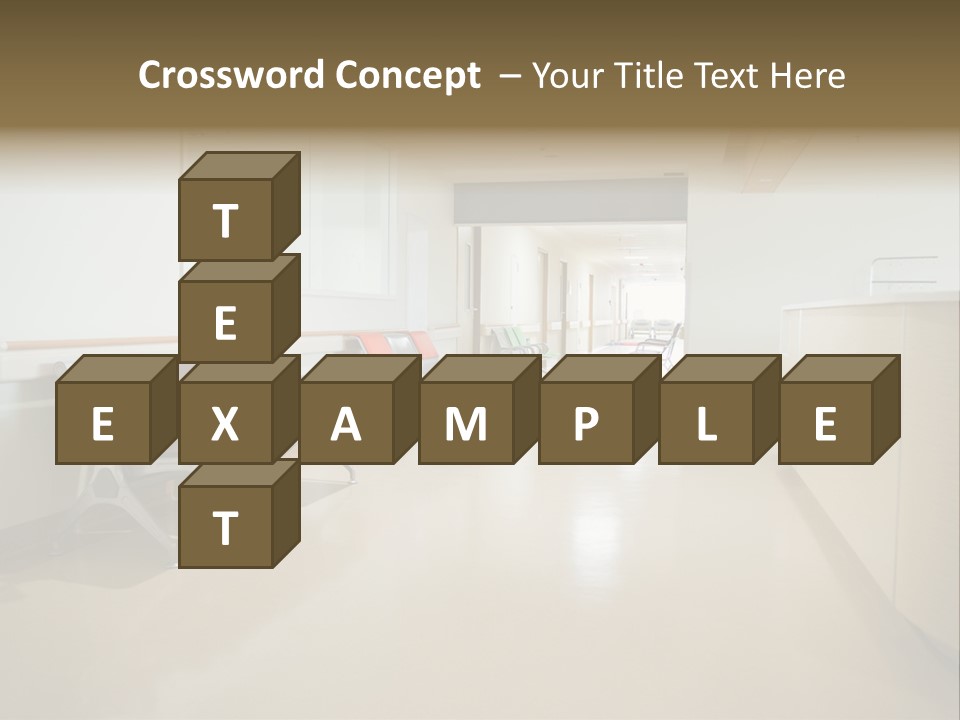 Empty Area Nurse Station PowerPoint Template