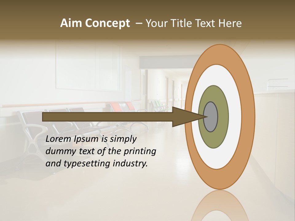 Empty Area Nurse Station PowerPoint Template