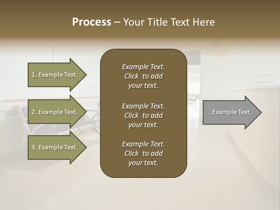 Empty Area Nurse Station PowerPoint Template