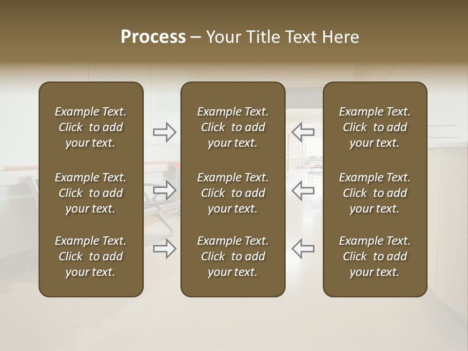 Empty Area Nurse Station PowerPoint Template